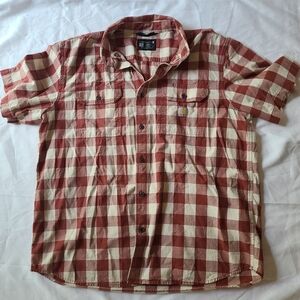 Men's Carharrt 106140 Button-Down Loose Fit Shirt Size XL
